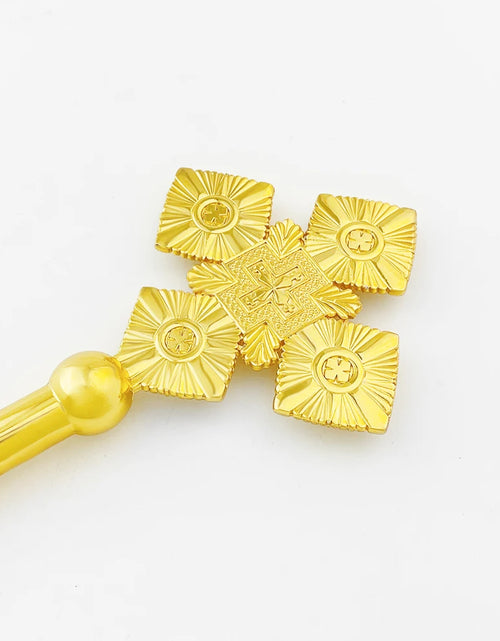 Load image into Gallery viewer, JERUSALEM Blessing Cross Jesus Cross The Orthodox Cross Handing Cross Gold Planting Direct Deal High Quality
