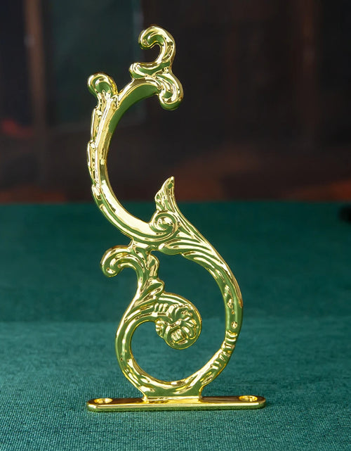 Load image into Gallery viewer, HT Chalice Orthodox Church Supplies Gold Engraved And Embossed Church Wall Hook Incense Burner Hook Set
