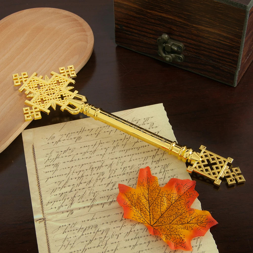 New Eastern Orthodox alloy cross family prayer item for easy carrying during church prayer ceremonies