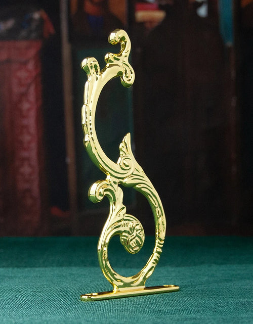 Load image into Gallery viewer, HT Chalice Orthodox Church Supplies Gold Engraved And Embossed Church Wall Hook Incense Burner Hook Set
