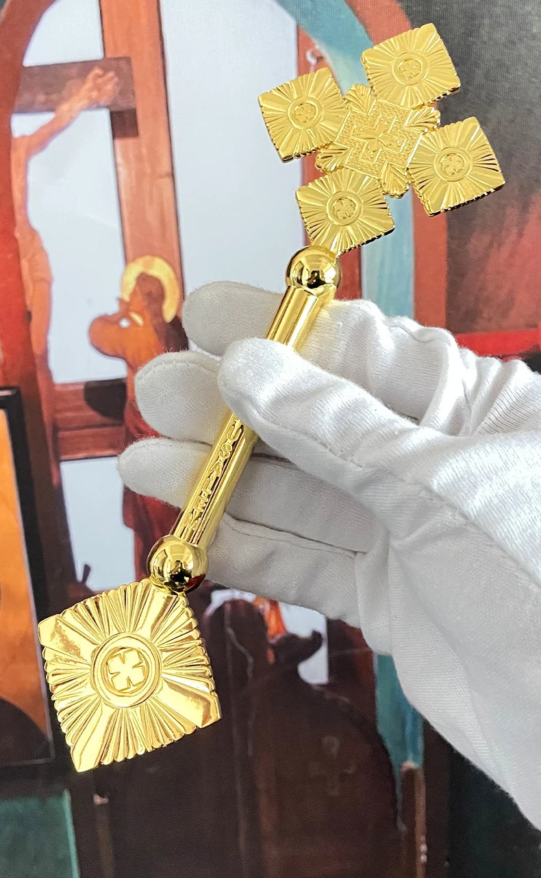 JERUSALEM Blessing Cross Jesus Cross The Orthodox Cross Handing Cross Gold Planting Direct Deal High Quality