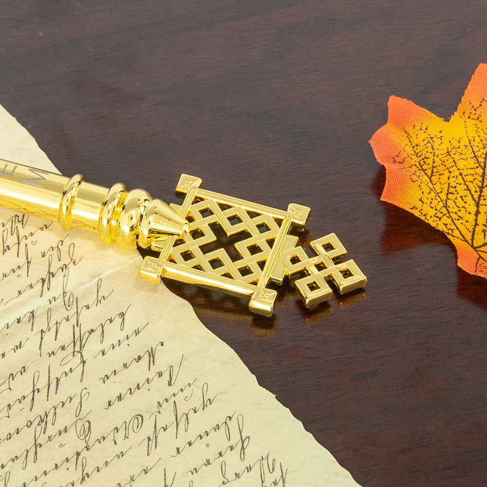 New Eastern Orthodox alloy cross family prayer item for easy carrying during church prayer ceremonies