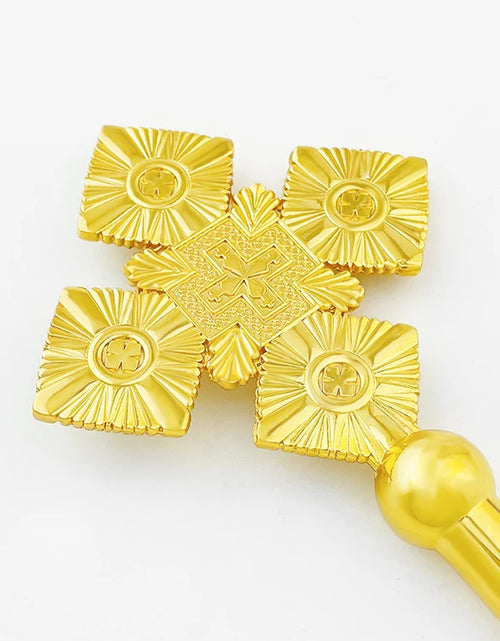 Load image into Gallery viewer, JERUSALEM Blessing Cross Jesus Cross The Orthodox Cross Handing Cross Gold Planting Direct Deal High Quality

