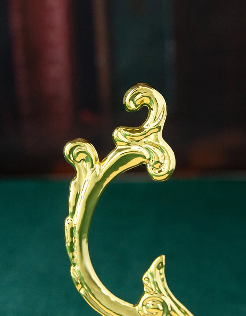 Load image into Gallery viewer, HT Chalice Orthodox Church Supplies Gold Engraved And Embossed Church Wall Hook Incense Burner Hook Set
