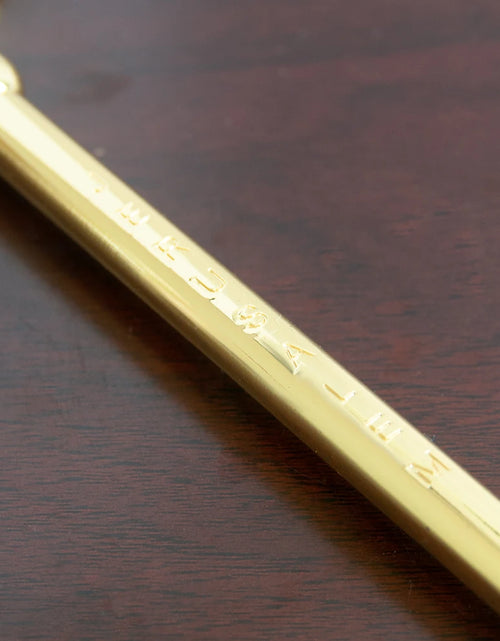 Load image into Gallery viewer, Handheld prayer alloy cross for Eastern Orthodox churches. Prayer ritual supplies are lightweight and easy to carry
