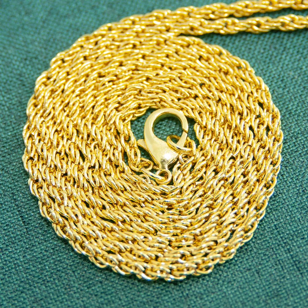 HT Medium Size Christian Church Cross Necklace Gold Antique Gold Plated Resin Jesus Orthodox Priest for Prayer